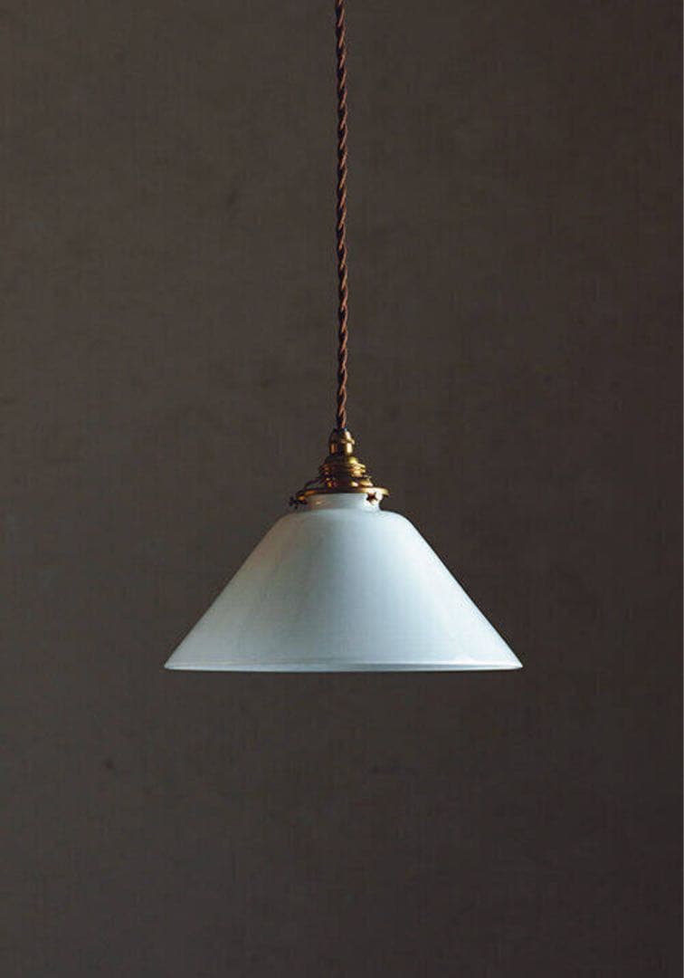 【ほぼ新品・電球付き！】flame galette glass ペンダントライト