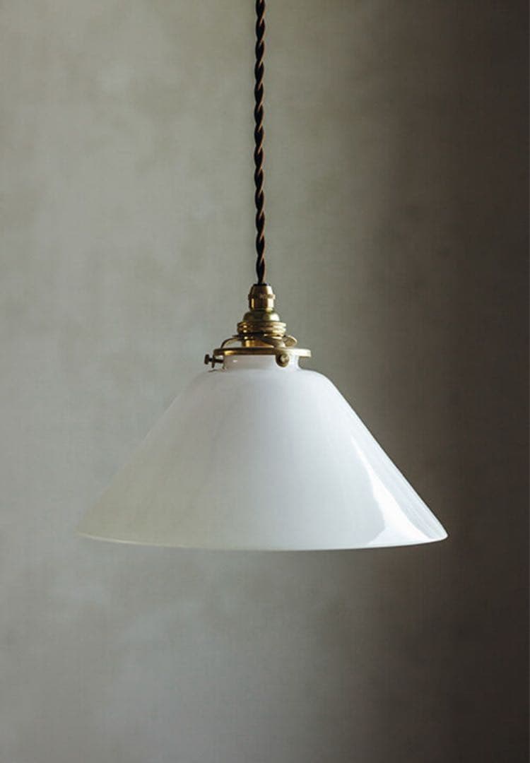 【ほぼ新品・電球付き！】flame galette glass ペンダントライト