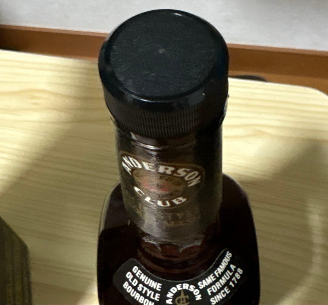 未開栓 アンダーソンクラブ 15年 750ml 43%