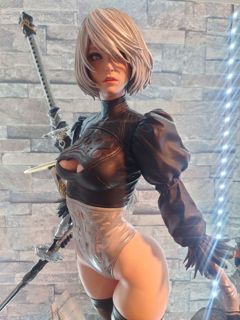 ニーアオートマタ スタチュー SQUARE ENIX 2B 1/3 DX版