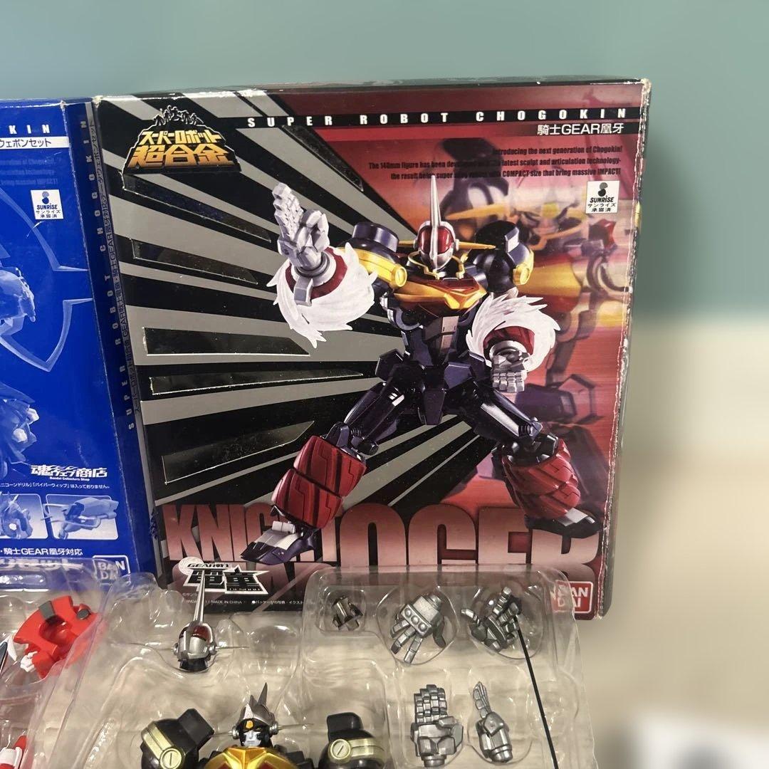 t861 スーパーロボット超合金 騎士凰牙 & データウェポンセット