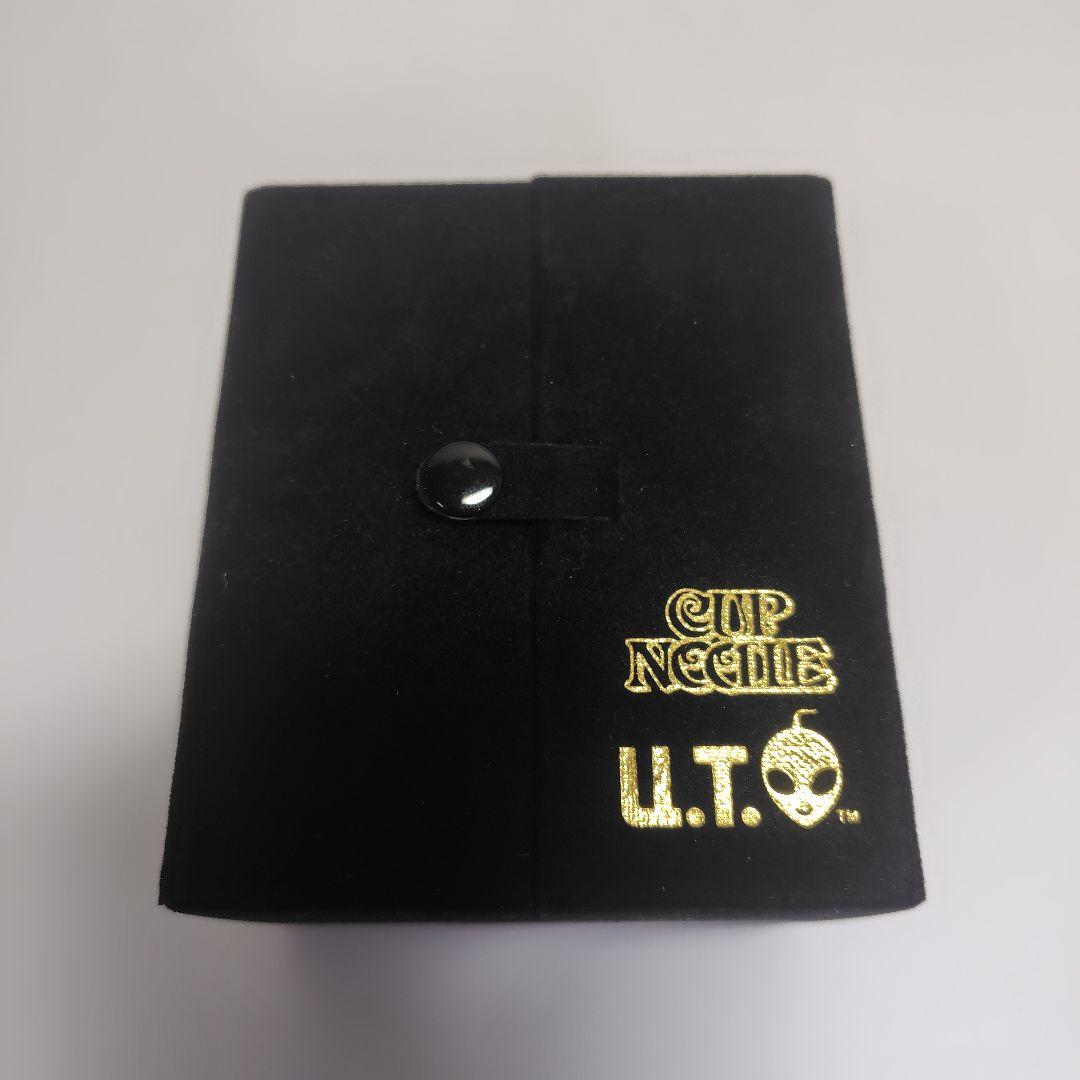 日清カップヌードル純金K24 UFO宇宙人　すごいぞU.Tフィギュア