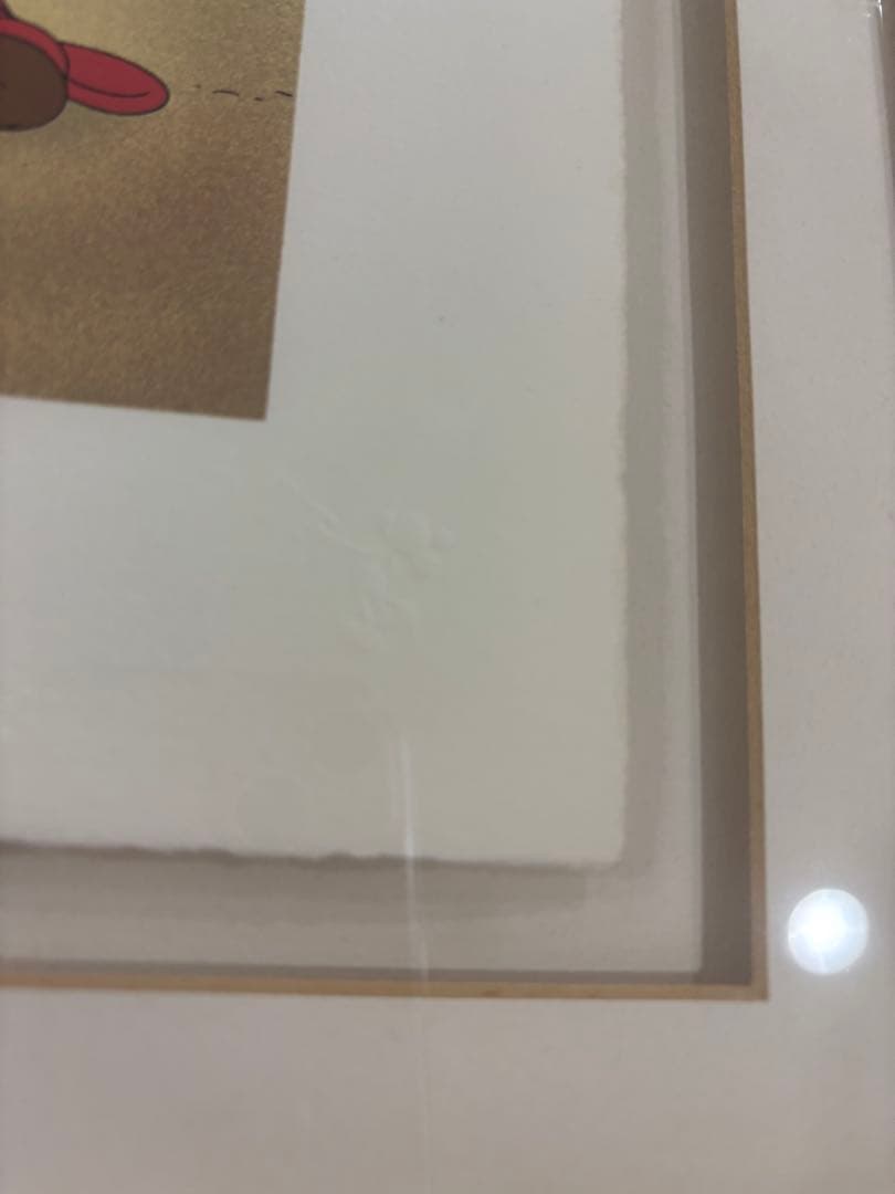 ディズニートレジャーズミッキーマウス絵画ファンタジア　レア世界限定7500枚版画