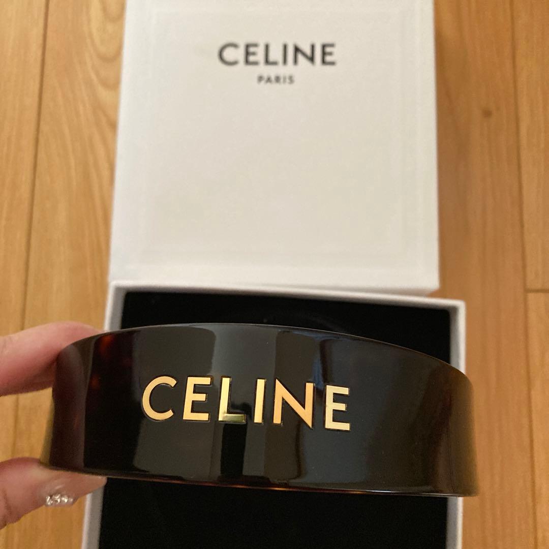美品！セリーヌ　カチューシャ　べっこう　CELINE
