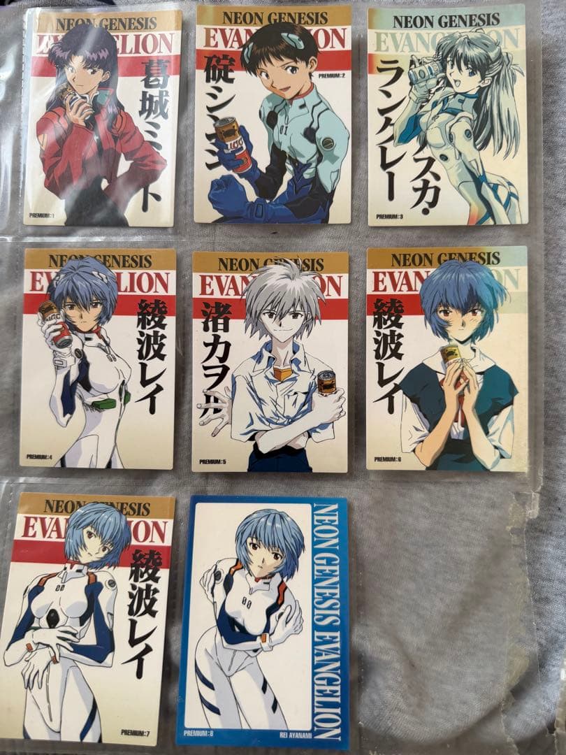 新世紀エヴァンゲリオン カードダスマスターズ第参集初版ノーマルカード117枚