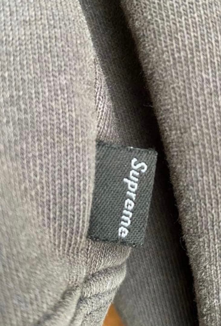 トップス Supreme Overdyed Small Box Zip Up Hoodie