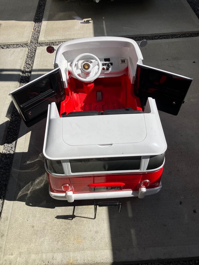 ワーゲンバス 電動ラジコン 子供2人乗り