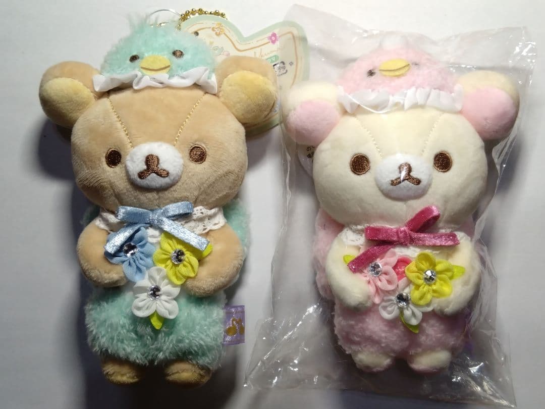 リラックマ　コリラックマ　ぶらさげぬいぐるみ