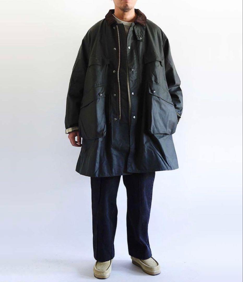 barbour × kaptain sunshine traveler coat