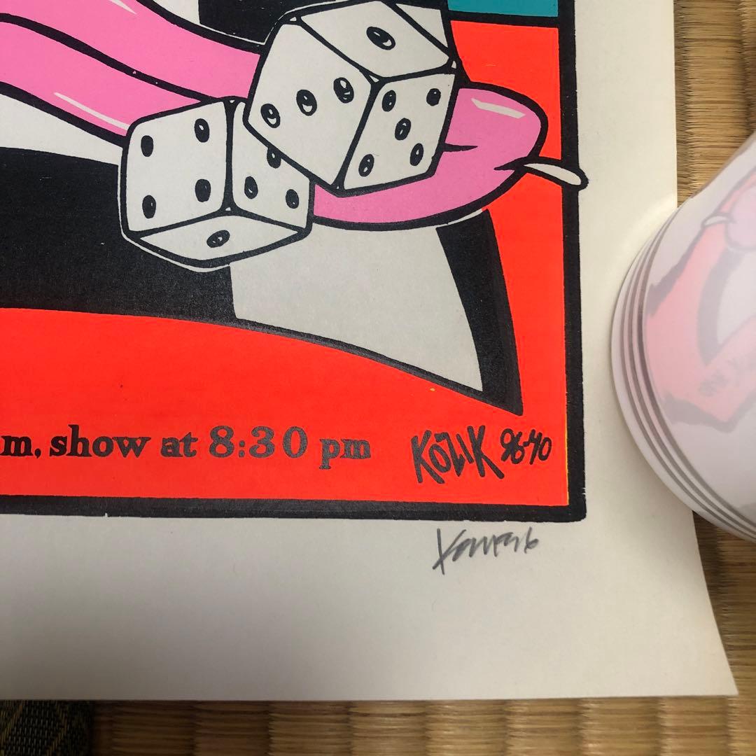 KOZIK ガレージイベント　シルクスクリーンポスター