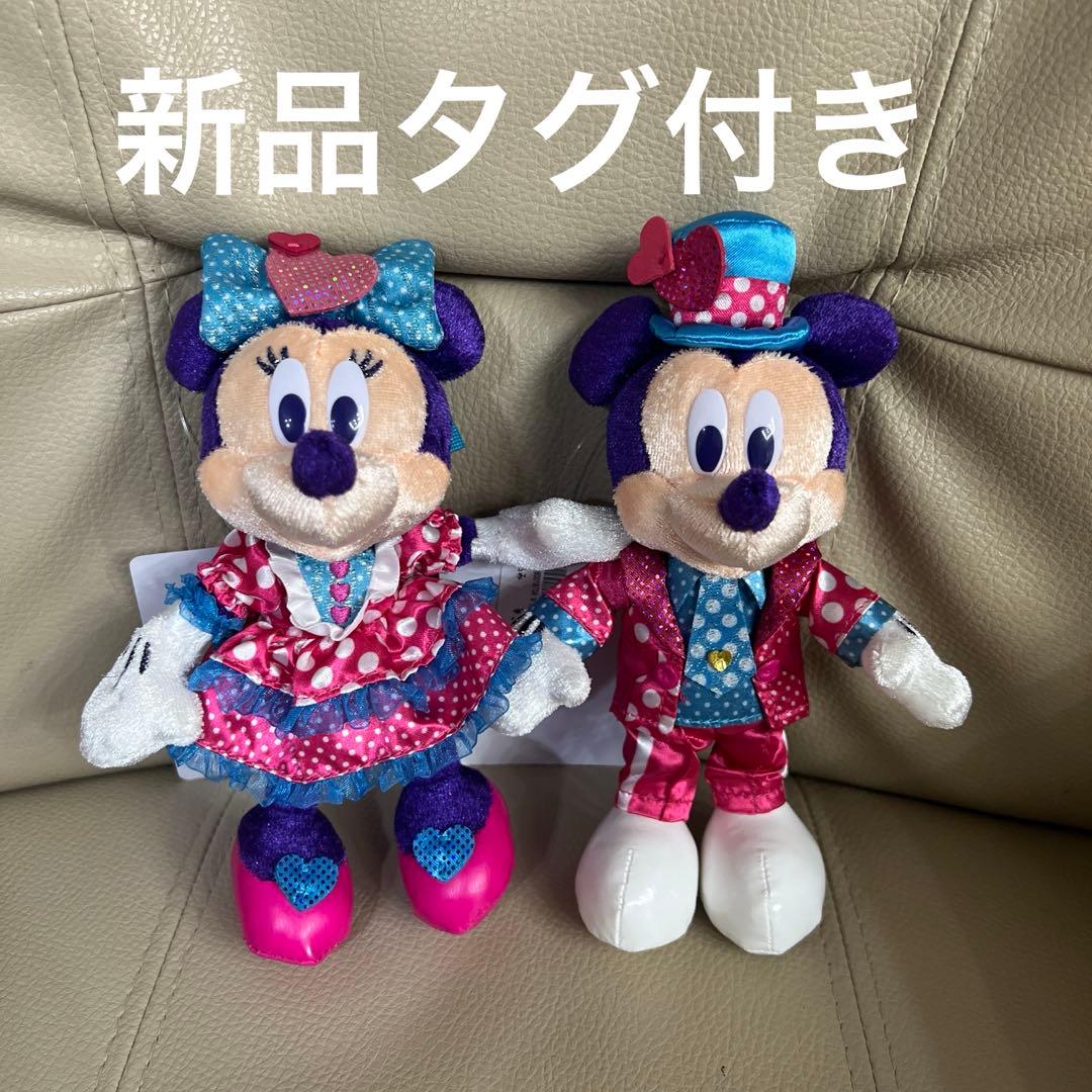 ミニー　ミッキー　ぬいぐるみバッジ　ディズニー　パルパルーザ　⑧