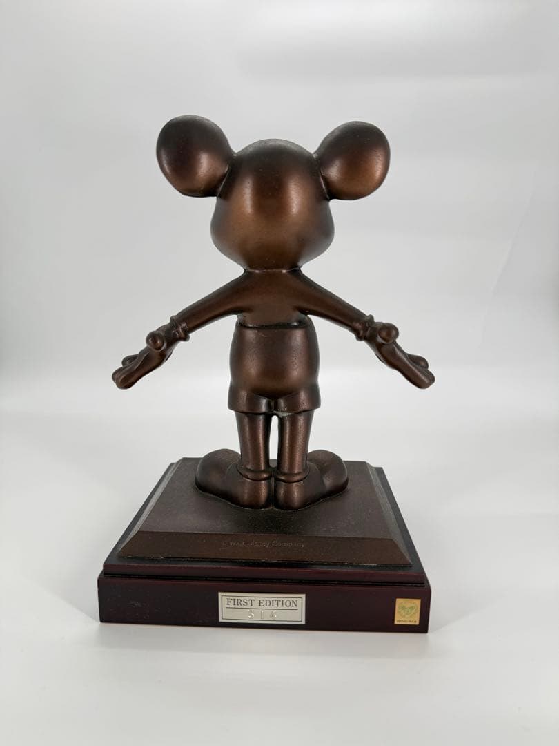 【希少】ペデストリアン ブロンズ ミッキーマウス像　レア