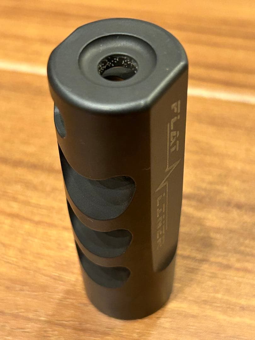 FLATLINER マズルブレーキ ブラック　ハイダー