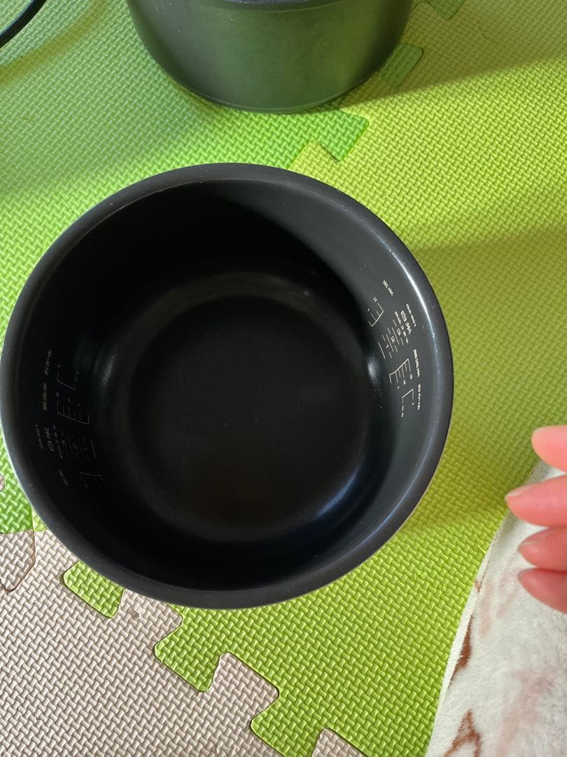 バルミューダ ザ ゴハン 3合炊き電気炊飯器 K03A-BK