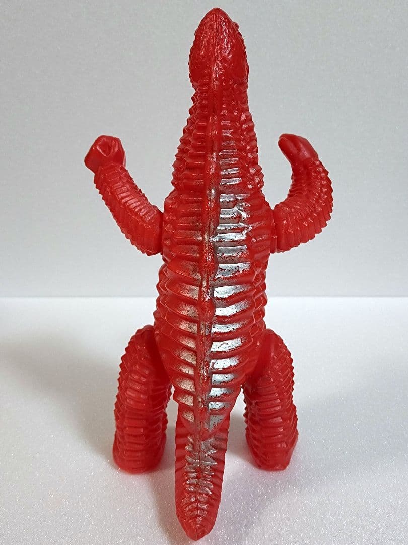 レッドキング　無版権　パチ ポリ製　駄玩具　昭和レトロ 怪獣　当時物　ウルトラ