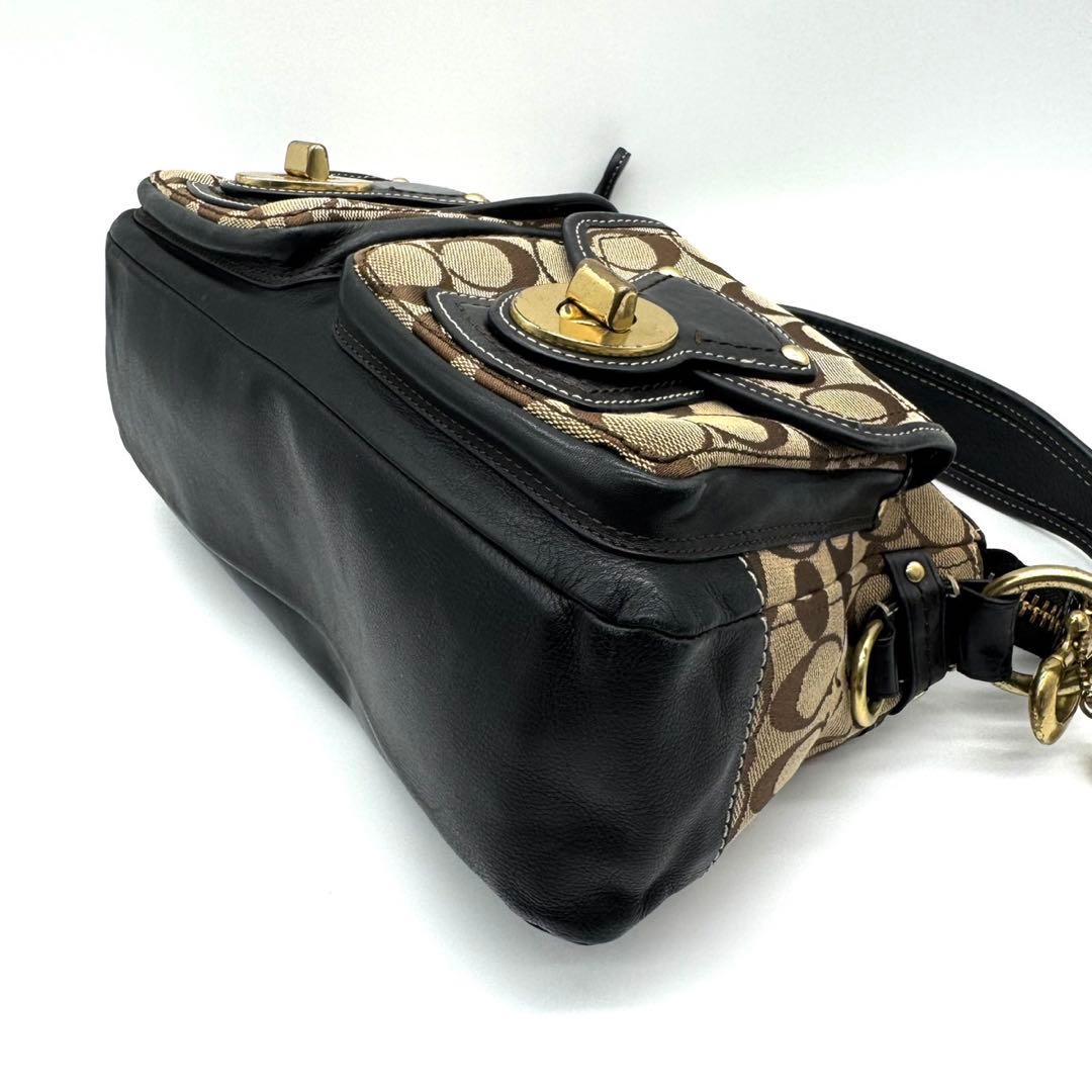バッグ COACH Turn Lock Legacy Shoulder Bag Y2K