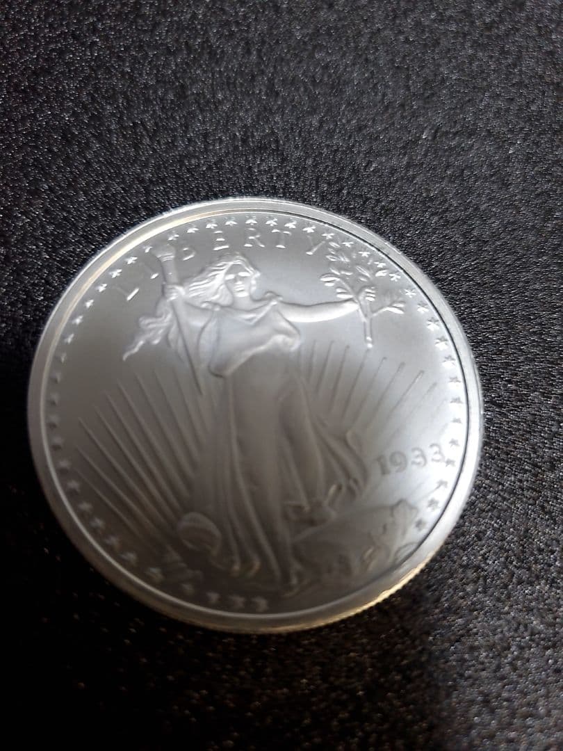 メ*り様 「セント•ゴーデンス」純銀1オンスメダル