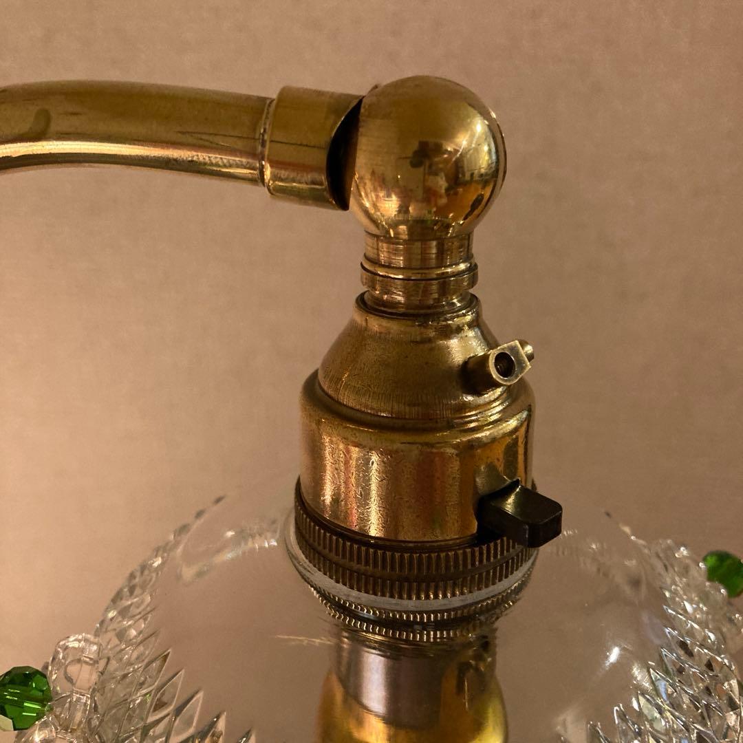 （専用）ミニシャンデリア（植物）1920年　フランス　イギリスランプスタンド