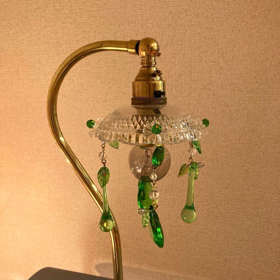 （専用）ミニシャンデリア（植物）1920年　フランス　イギリスランプスタンド