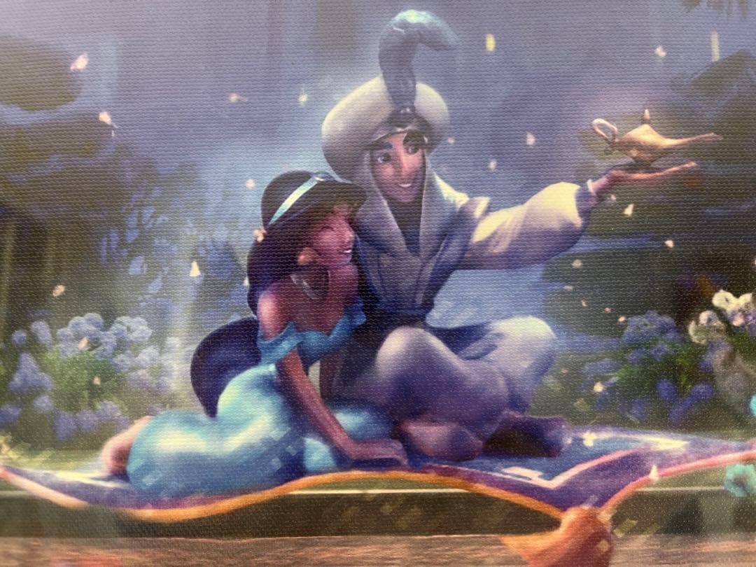 大幅値下げ！！！アラジン版画　世界限定1/195マーチンエアー直筆サイン入