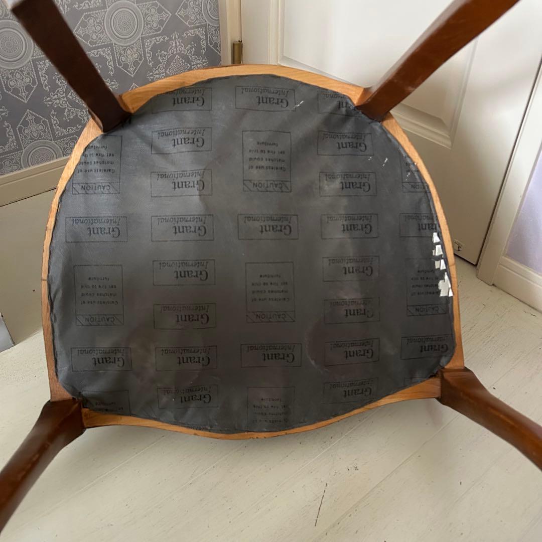 アンティークチェア　アームチェア　座椅子