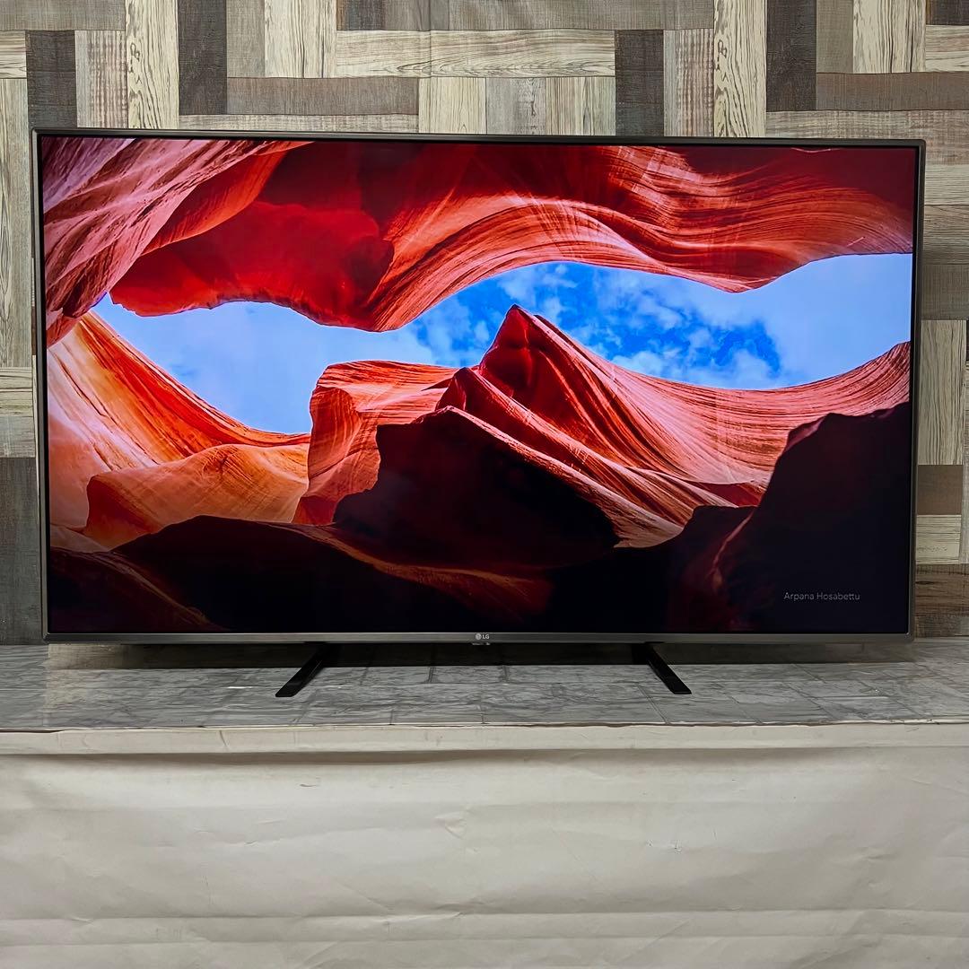 即日受渡❣️全国送料込LG55型4K液晶テレビWチューナー Netflix視聴可