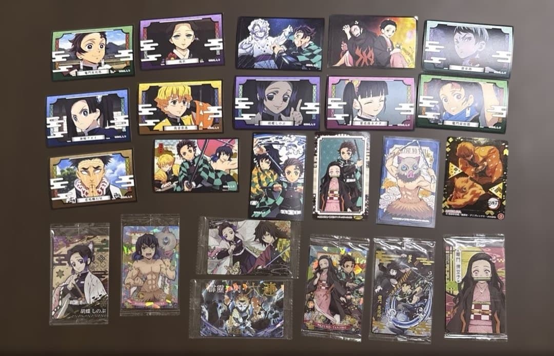 鬼滅の刃　鬼滅　163点　チェンジングカード　シール　クリアカード　非売品　レア