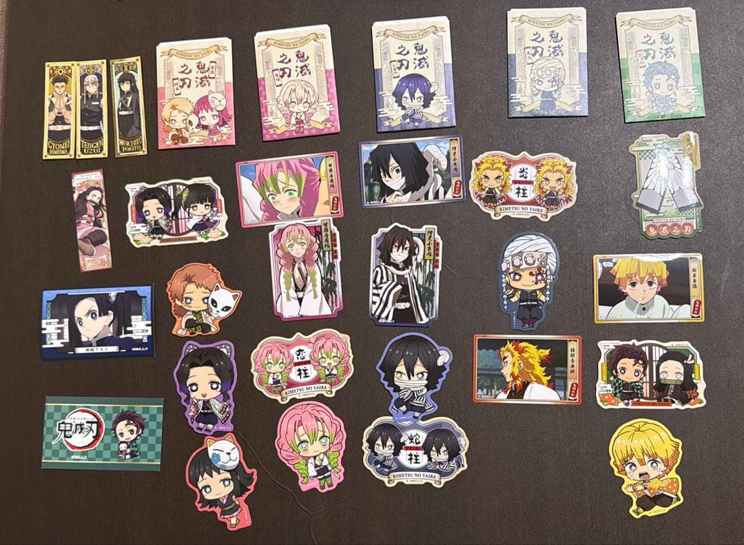 鬼滅の刃　鬼滅　163点　チェンジングカード　シール　クリアカード　非売品　レア