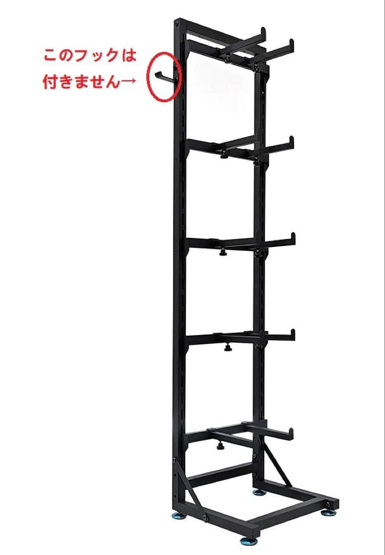 5段 かなり丈夫 ラジコン棚 肉厚スチールラック 棚 メタルラック 調整可能