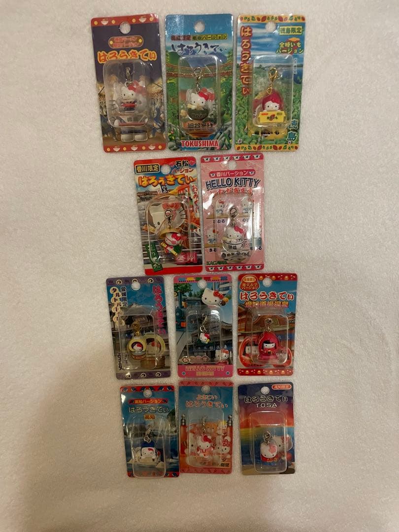 ハローキティ ストラップ 47都道府県制覇