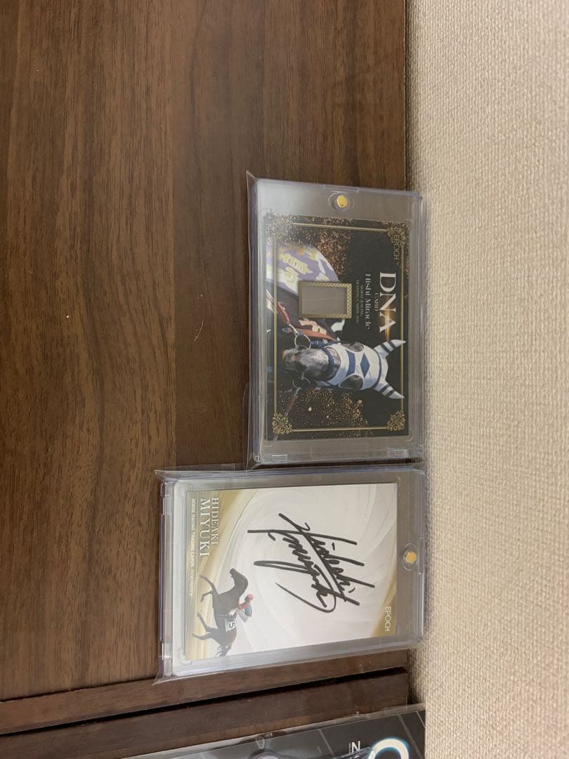 ホースレーシングDNAカード＆ZONeライスシャワーアクリルスタンド