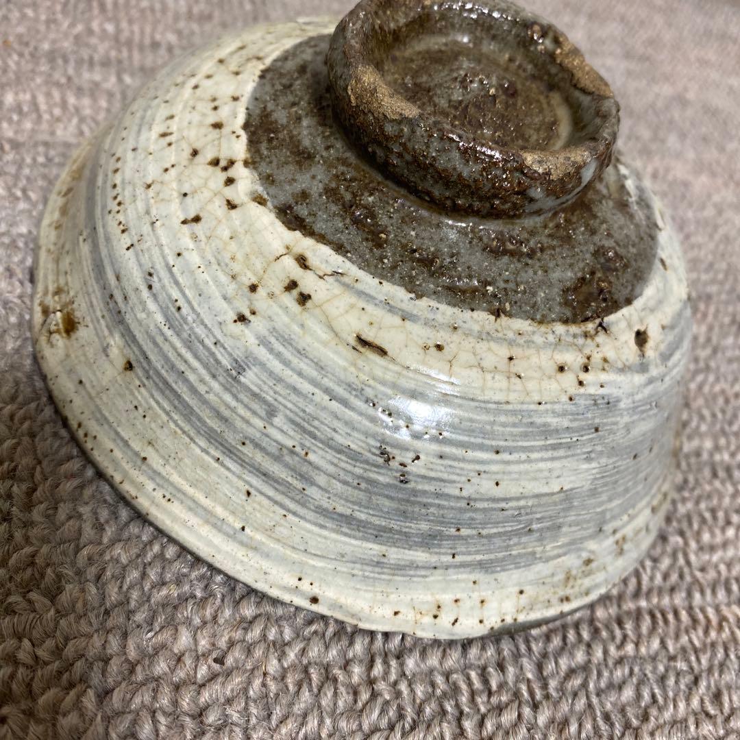 ☆ 希少 ☆ 高麗刷毛目 茶碗　木箱付き