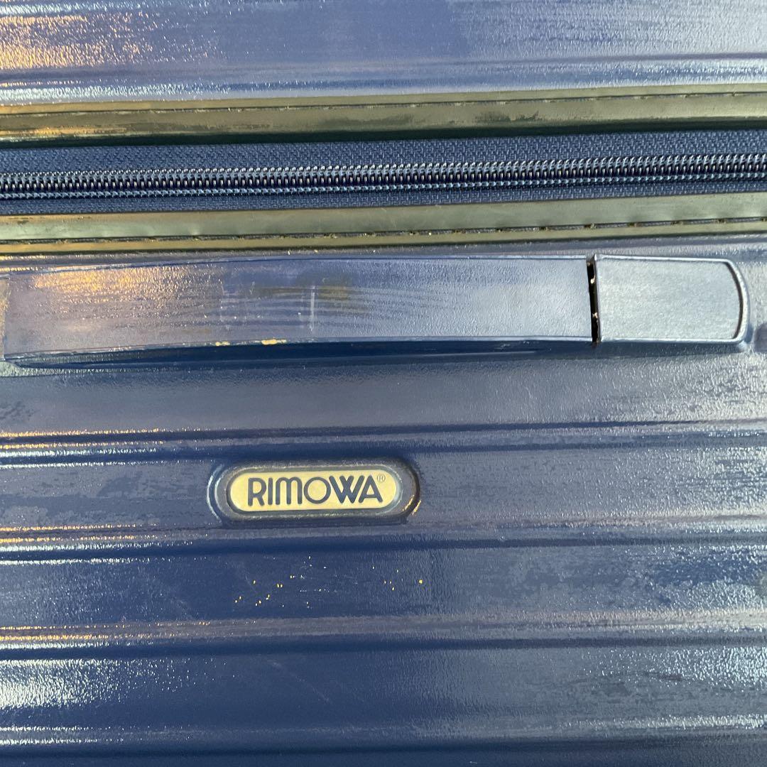 RIMOWA スーツケース　ブルー　特大　最終値下げ‼️