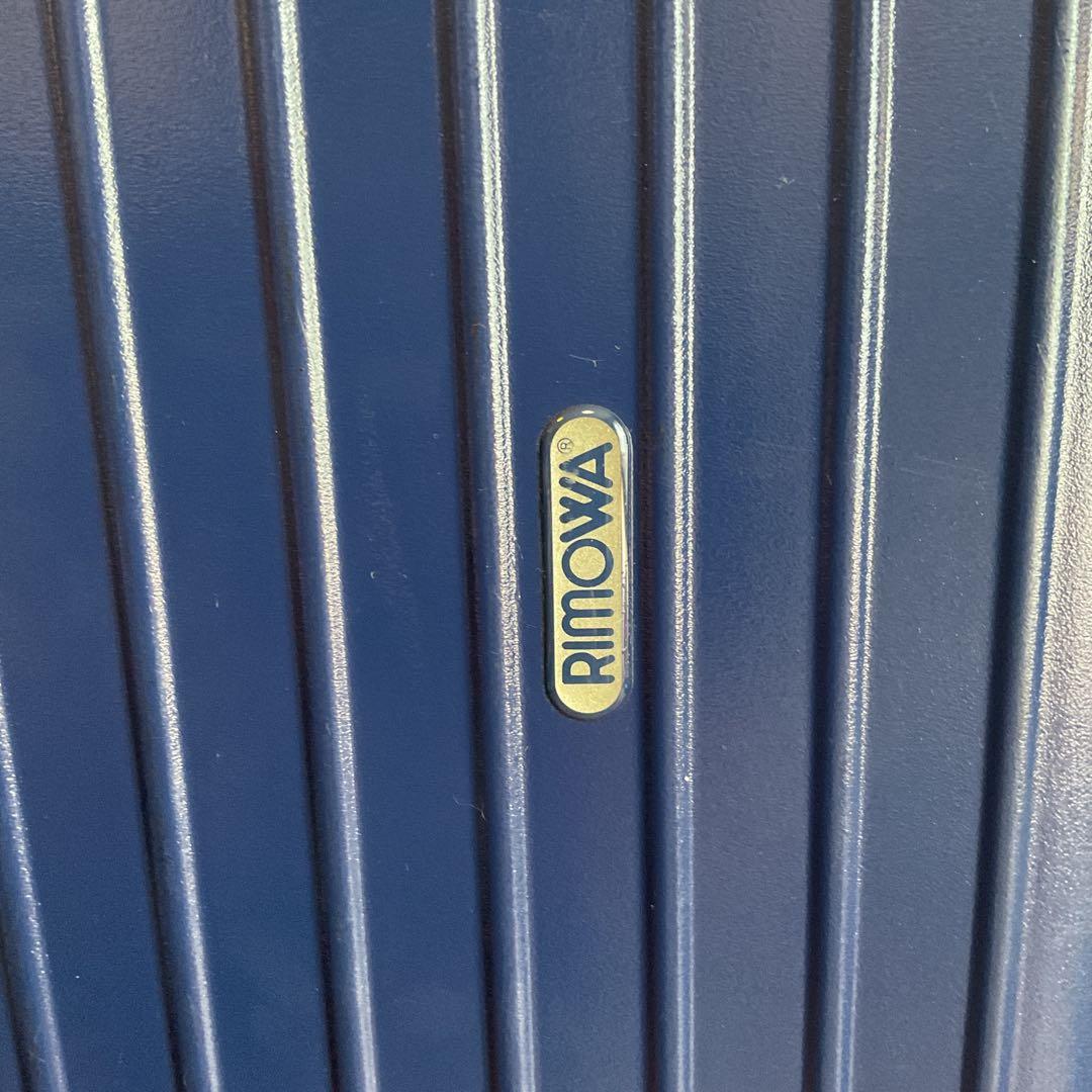RIMOWA スーツケース　ブルー　特大　最終値下げ‼️