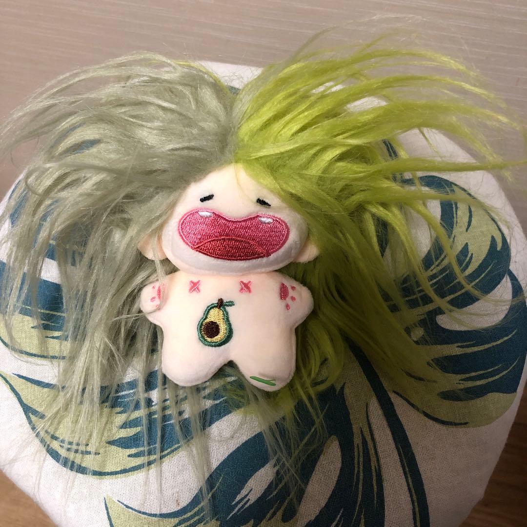 カスタムドール 緑髪のぬいぐるみ 15 cm