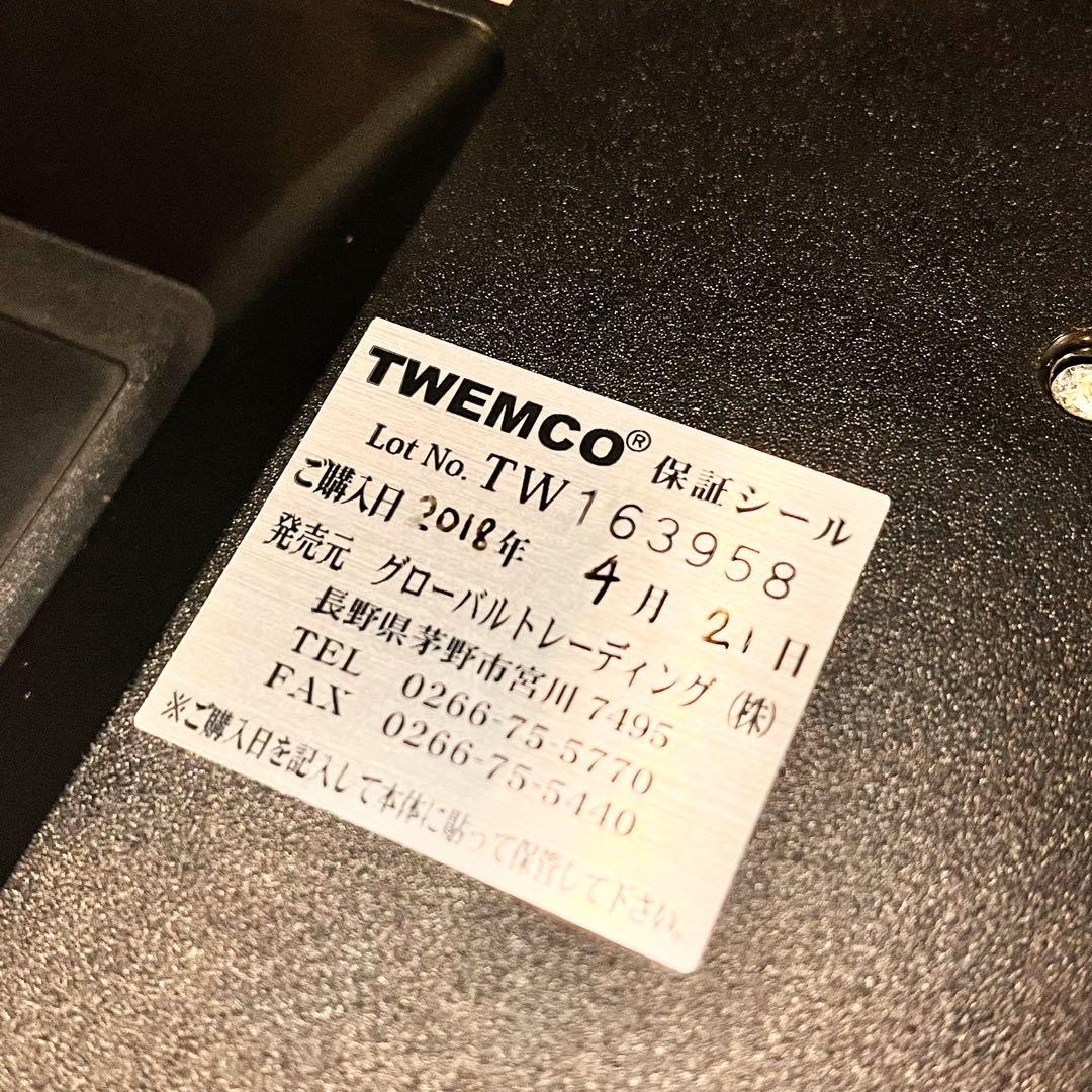 TWEMCO[トゥエンコ] オートマティック カレンダー クオーツクロック