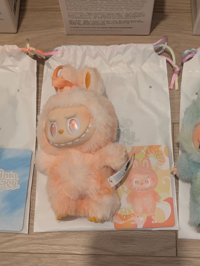 【なお】POPMART LABUBU ラブブ エナジー ENERGY 3体