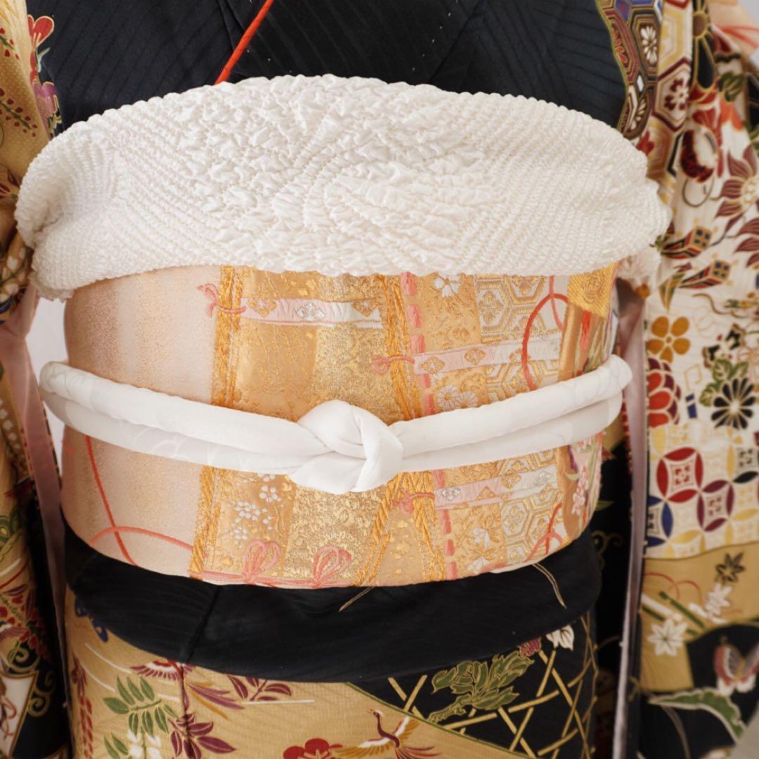 振袖　フルセット　5点セット382 F すべて正絹