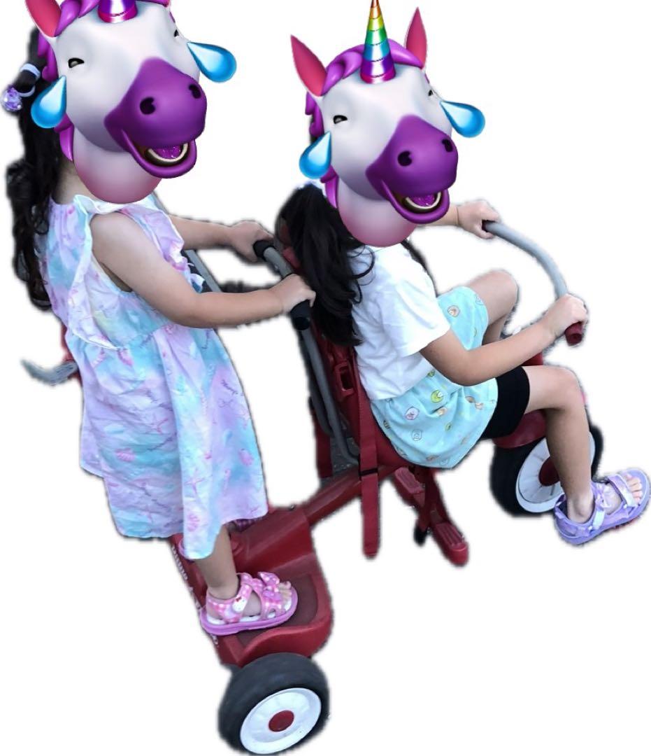 ミゥミゥ　ラジオフライヤー　パスファインダーワゴン　おまけ三輪車