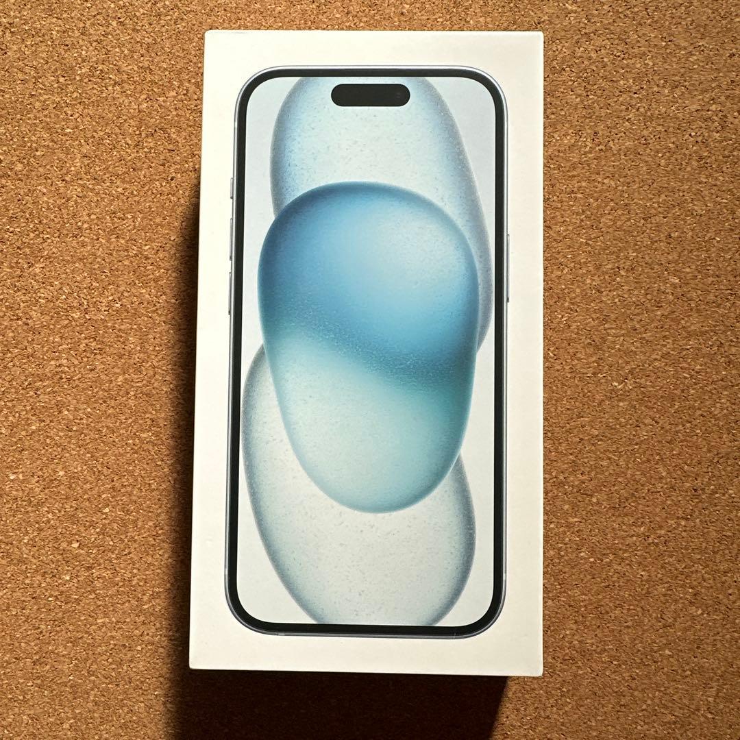 新品未開封 iPhone 15 128GB ブルー ソフトバンク