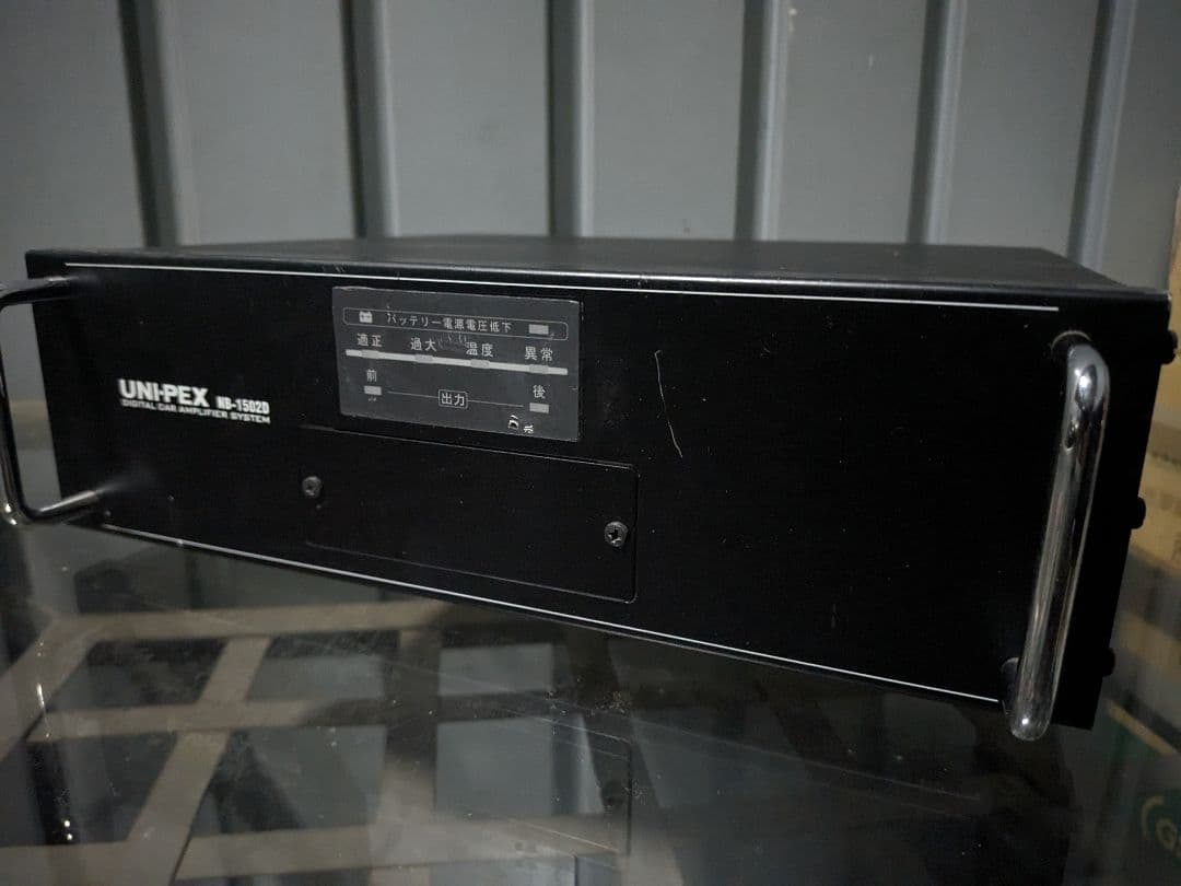 UNI-PEX 150W 車載用アンプ スピーカー フルセット選挙カー·宣伝カー