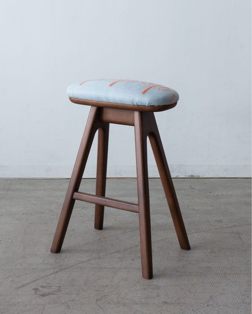 キッチンスツール H530 BR ミナペルホネン　ringo light blu