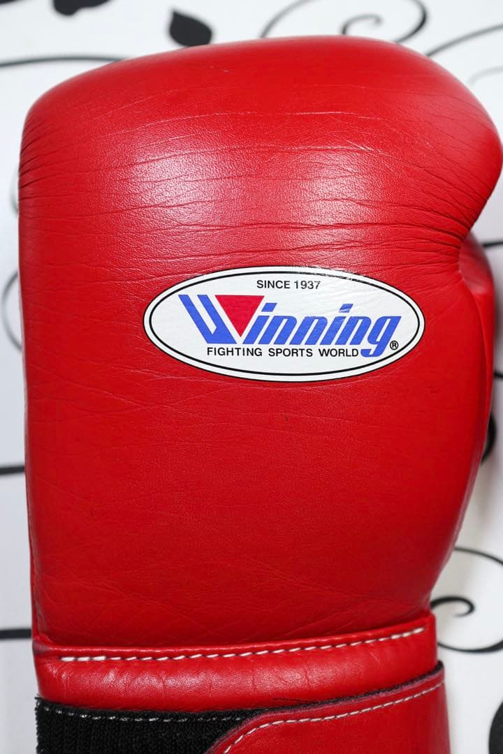 Winning ボクシンググローブ 14oz/レッド/中古品