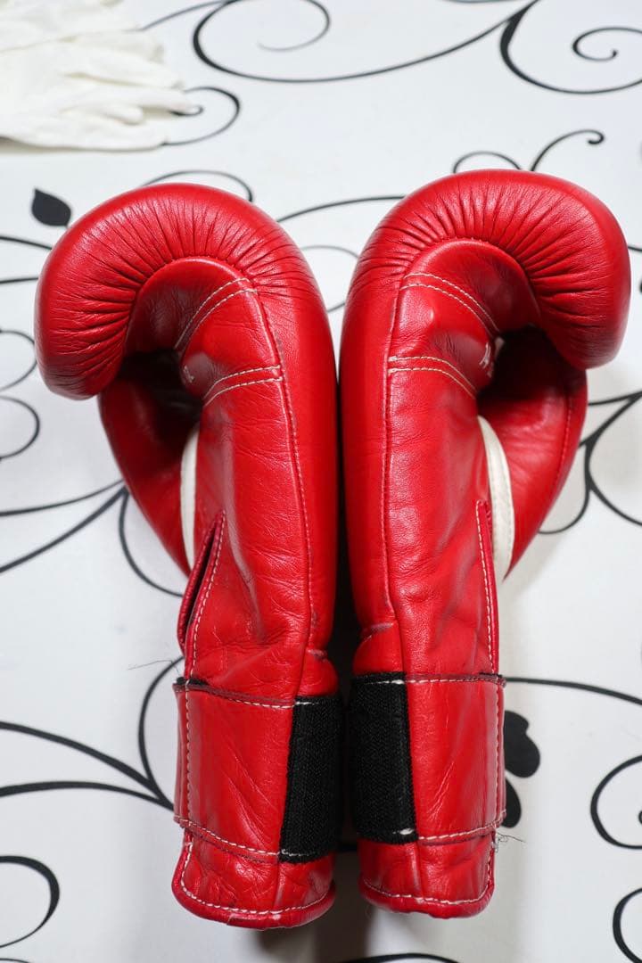 Winning ボクシンググローブ 14oz/レッド/中古品