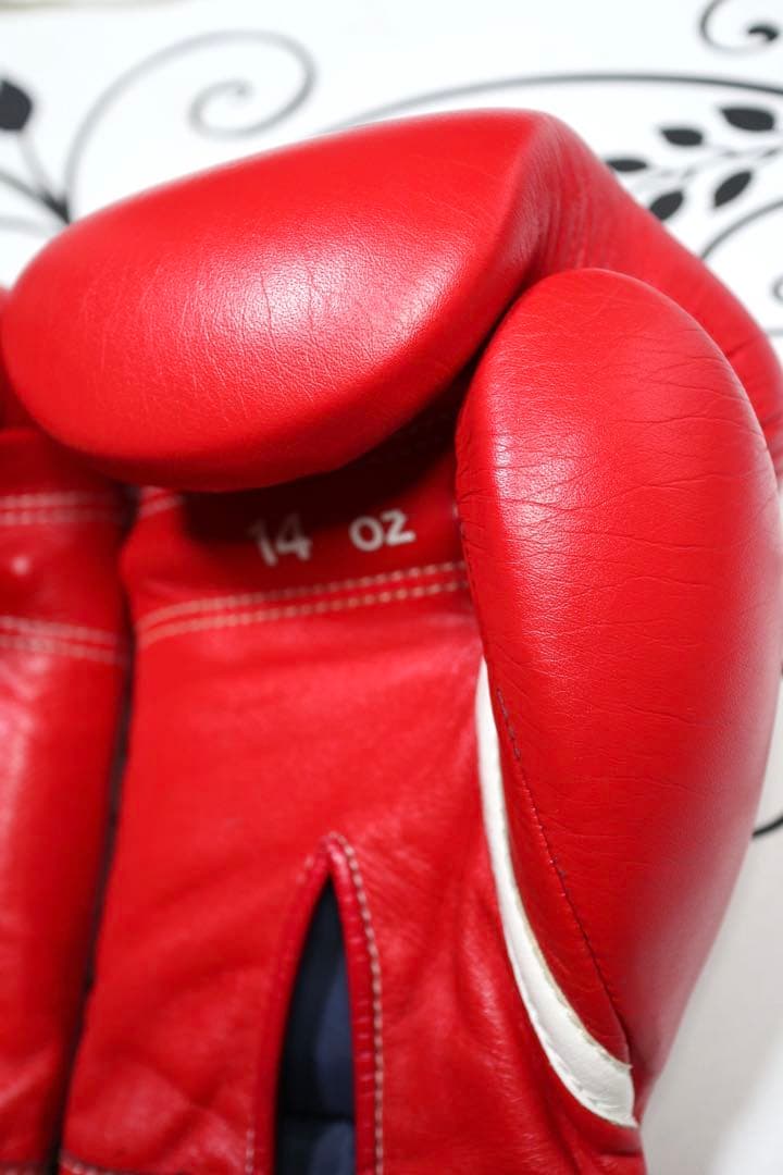Winning ボクシンググローブ 14oz/レッド/中古品
