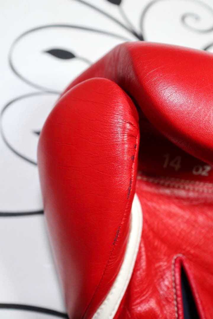 Winning ボクシンググローブ 14oz/レッド/中古品