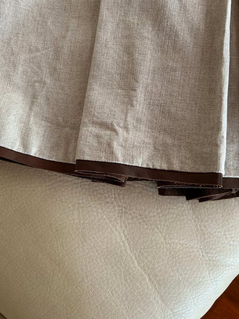 【美品】プラダ　PRADA 麻のキュロット