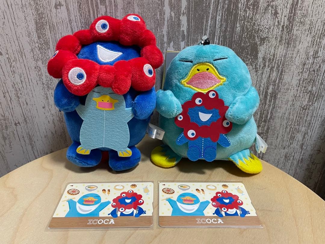 関西万博限定ICOCA 2セット イコちゃん ミャクミャクパスケース