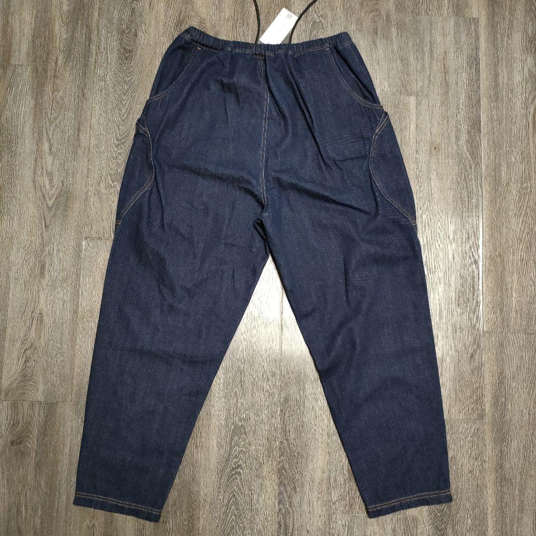 新品タグ付　CAMBIO カンビオ　変形ブッシュバルーンデニムパンツ Ｌ