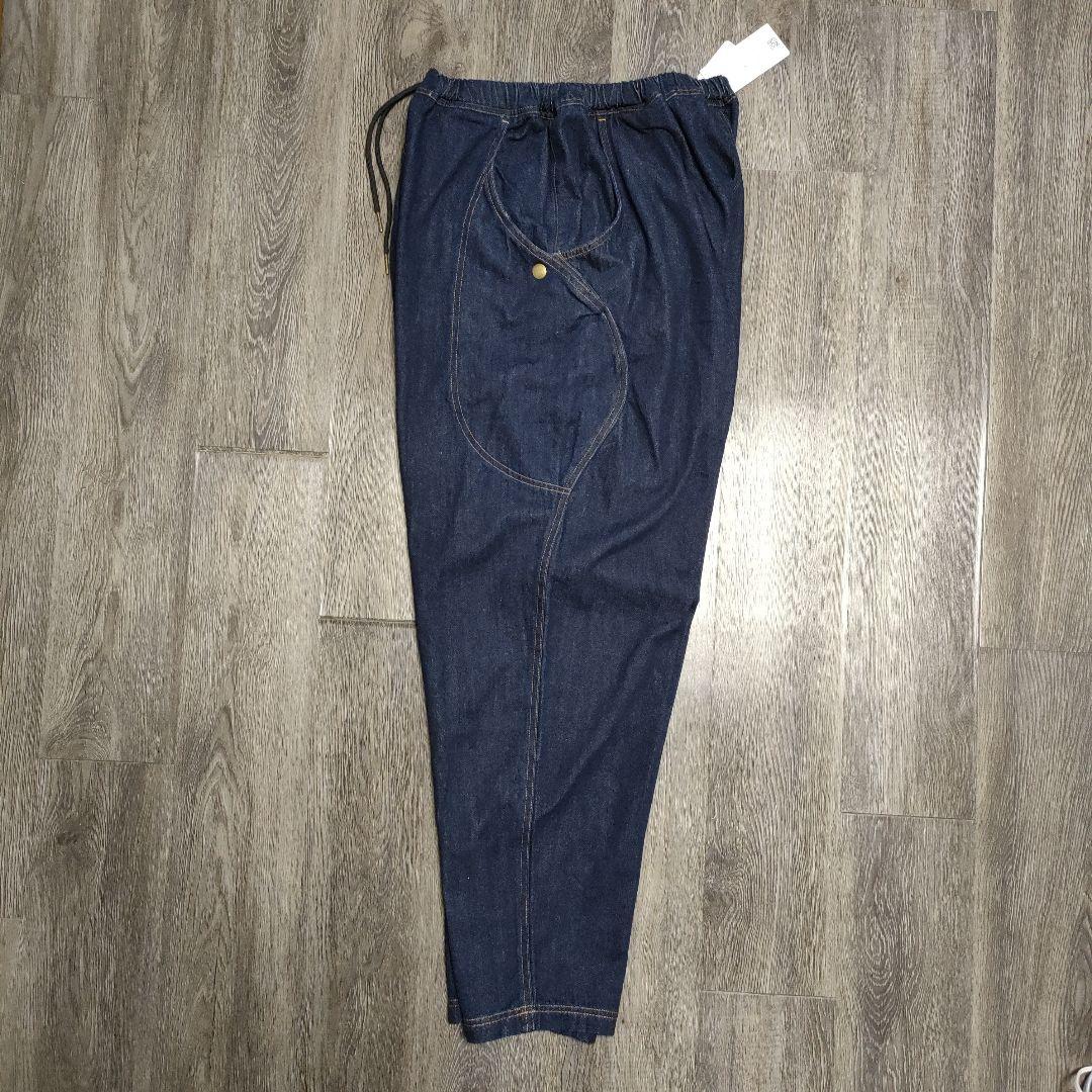 新品タグ付　CAMBIO カンビオ　変形ブッシュバルーンデニムパンツ Ｌ